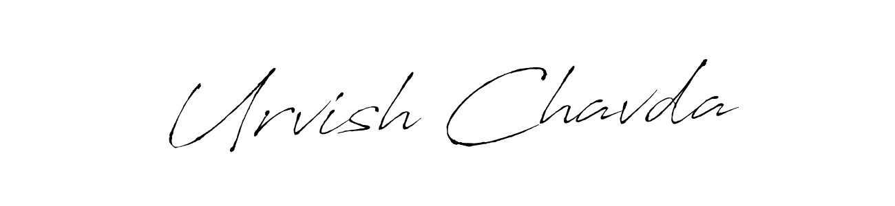 You can use this online signature creator to create a handwritten signature for the name Urvish Chavda. This is the best online autograph maker. Urvish Chavda signature style 6 images and pictures png