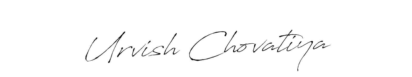 Similarly Antro_Vectra is the best handwritten signature design. Signature creator online .You can use it as an online autograph creator for name Urvish Chovatiya. Urvish Chovatiya signature style 6 images and pictures png