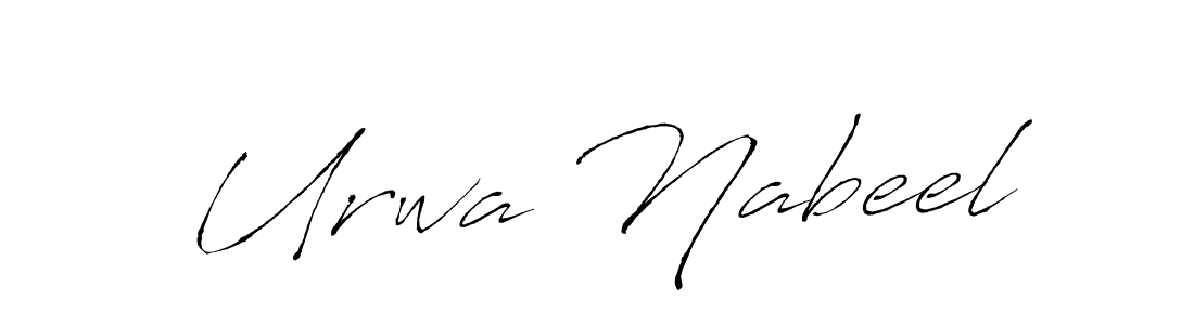 You should practise on your own different ways (Antro_Vectra) to write your name (Urwa Nabeel) in signature. don't let someone else do it for you. Urwa Nabeel signature style 6 images and pictures png