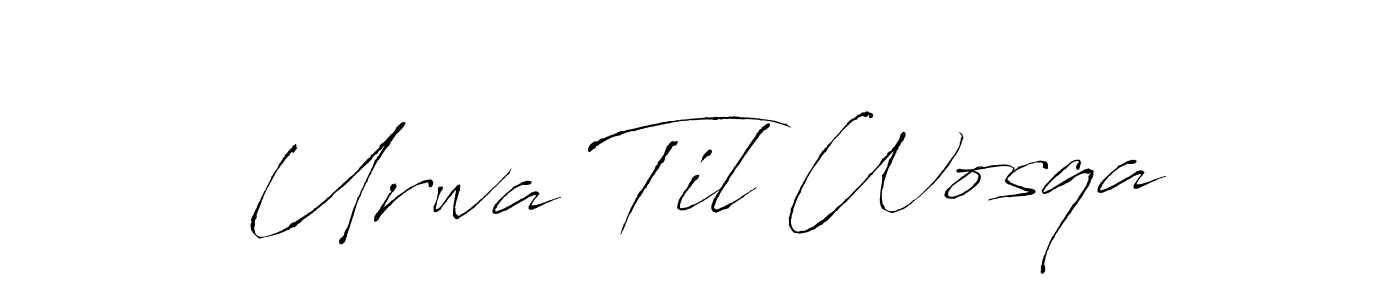 Here are the top 10 professional signature styles for the name Urwa Til Wosqa. These are the best autograph styles you can use for your name. Urwa Til Wosqa signature style 6 images and pictures png