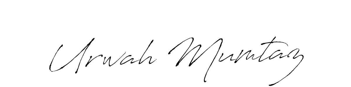 Design your own signature with our free online signature maker. With this signature software, you can create a handwritten (Antro_Vectra) signature for name Urwah Mumtaz. Urwah Mumtaz signature style 6 images and pictures png