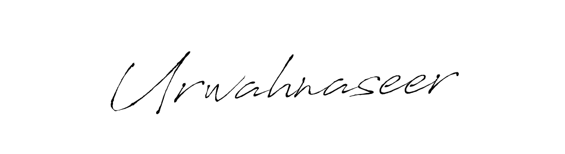 The best way (Antro_Vectra) to make a short signature is to pick only two or three words in your name. The name Urwahnaseer include a total of six letters. For converting this name. Urwahnaseer signature style 6 images and pictures png