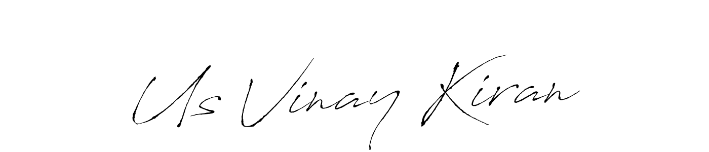 Make a beautiful signature design for name Us Vinay Kiran. Use this online signature maker to create a handwritten signature for free. Us Vinay Kiran signature style 6 images and pictures png