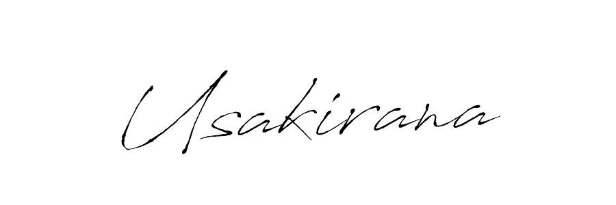Usakirana stylish signature style. Best Handwritten Sign (Antro_Vectra) for my name. Handwritten Signature Collection Ideas for my name Usakirana. Usakirana signature style 6 images and pictures png