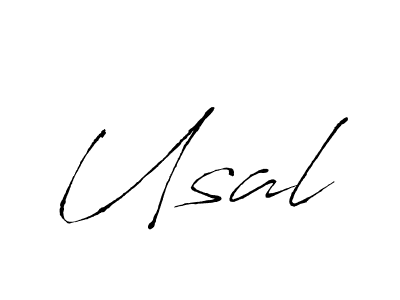 Make a beautiful signature design for name Usal. Use this online signature maker to create a handwritten signature for free. Usal signature style 6 images and pictures png