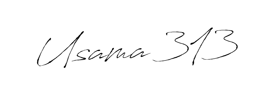 You should practise on your own different ways (Antro_Vectra) to write your name (Usama 313) in signature. don't let someone else do it for you. Usama 313 signature style 6 images and pictures png