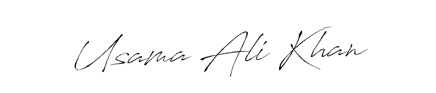 Also we have Usama Ali Khan name is the best signature style. Create professional handwritten signature collection using Antro_Vectra autograph style. Usama Ali Khan signature style 6 images and pictures png