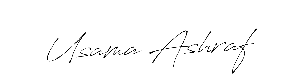 if you are searching for the best signature style for your name Usama Ashraf. so please give up your signature search. here we have designed multiple signature styles  using Antro_Vectra. Usama Ashraf signature style 6 images and pictures png