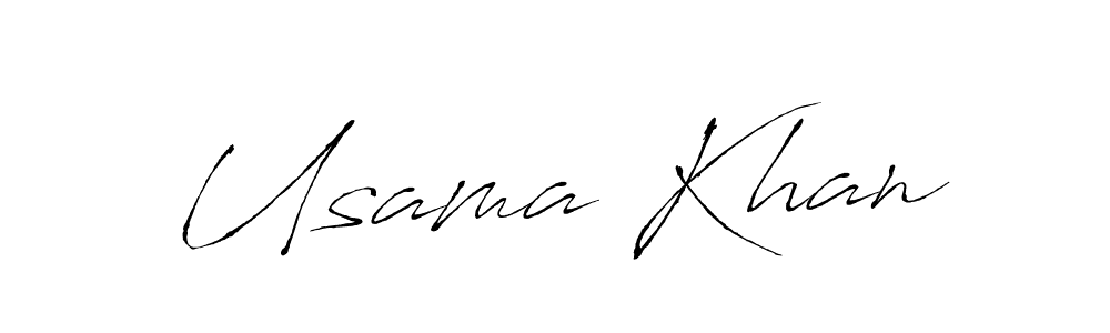 Also we have Usama Khan name is the best signature style. Create professional handwritten signature collection using Antro_Vectra autograph style. Usama Khan signature style 6 images and pictures png