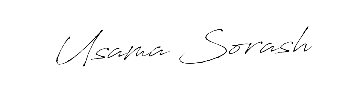 Also we have Usama Sorash name is the best signature style. Create professional handwritten signature collection using Antro_Vectra autograph style. Usama Sorash signature style 6 images and pictures png