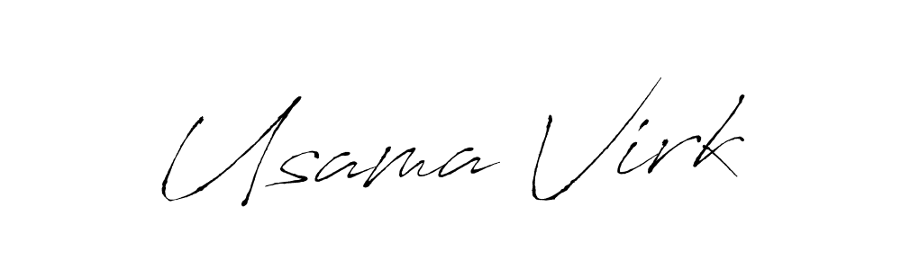 Similarly Antro_Vectra is the best handwritten signature design. Signature creator online .You can use it as an online autograph creator for name Usama Virk. Usama Virk signature style 6 images and pictures png