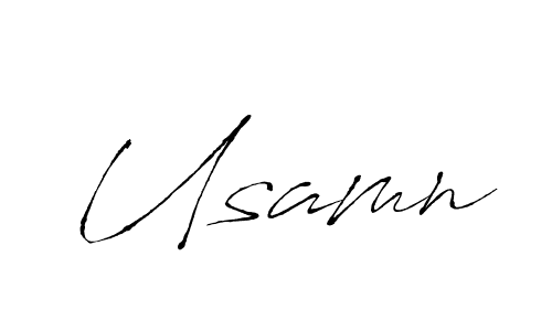 It looks lik you need a new signature style for name Usamn. Design unique handwritten (Antro_Vectra) signature with our free signature maker in just a few clicks. Usamn signature style 6 images and pictures png