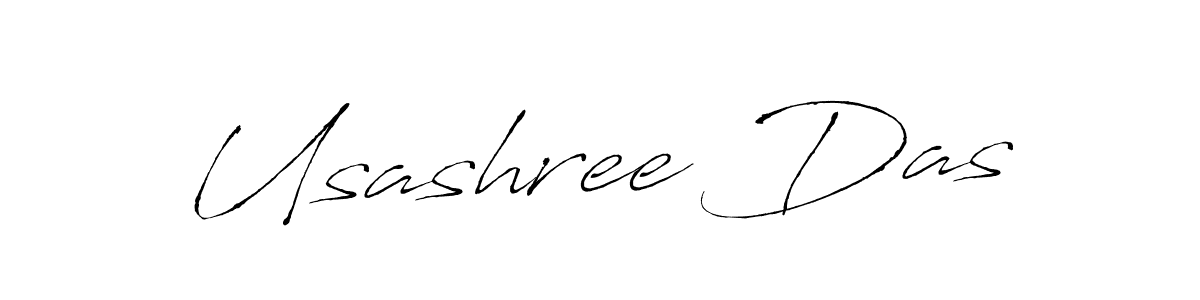 Design your own signature with our free online signature maker. With this signature software, you can create a handwritten (Antro_Vectra) signature for name Usashree Das. Usashree Das signature style 6 images and pictures png