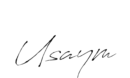 Similarly Antro_Vectra is the best handwritten signature design. Signature creator online .You can use it as an online autograph creator for name Usaym. Usaym signature style 6 images and pictures png