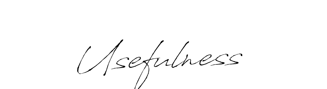 How to make Usefulness  name signature. Use Antro_Vectra style for creating short signs online. This is the latest handwritten sign. Usefulness  signature style 6 images and pictures png