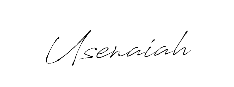 if you are searching for the best signature style for your name Usenaiah. so please give up your signature search. here we have designed multiple signature styles  using Antro_Vectra. Usenaiah signature style 6 images and pictures png