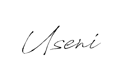 How to make Useni name signature. Use Antro_Vectra style for creating short signs online. This is the latest handwritten sign. Useni signature style 6 images and pictures png