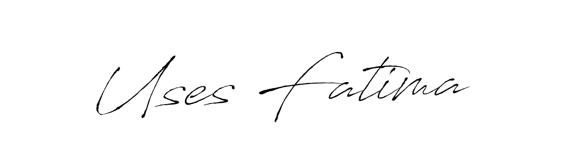 How to make Uses Fatima name signature. Use Antro_Vectra style for creating short signs online. This is the latest handwritten sign. Uses Fatima signature style 6 images and pictures png