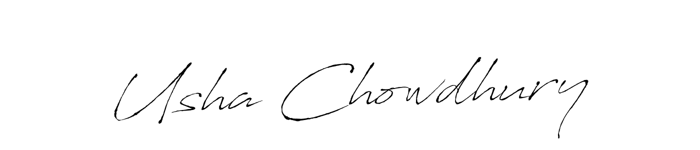 Make a short Usha Chowdhury signature style. Manage your documents anywhere anytime using Antro_Vectra. Create and add eSignatures, submit forms, share and send files easily. Usha Chowdhury signature style 6 images and pictures png