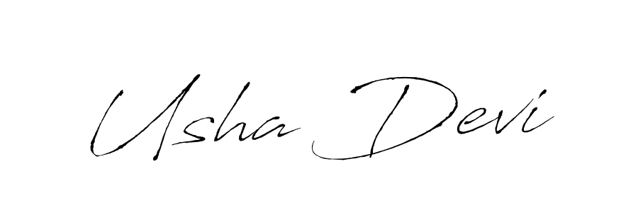 Also You can easily find your signature by using the search form. We will create Usha Devi name handwritten signature images for you free of cost using Antro_Vectra sign style. Usha Devi signature style 6 images and pictures png