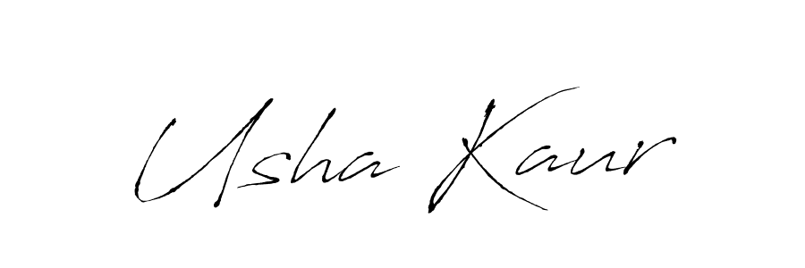 You should practise on your own different ways (Antro_Vectra) to write your name (Usha Kaur) in signature. don't let someone else do it for you. Usha Kaur signature style 6 images and pictures png