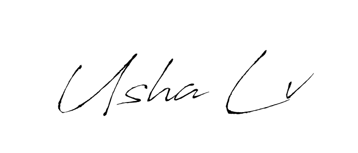 You can use this online signature creator to create a handwritten signature for the name Usha Lv. This is the best online autograph maker. Usha Lv signature style 6 images and pictures png