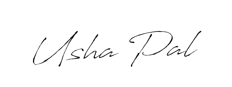 Make a beautiful signature design for name Usha Pal. With this signature (Antro_Vectra) style, you can create a handwritten signature for free. Usha Pal signature style 6 images and pictures png