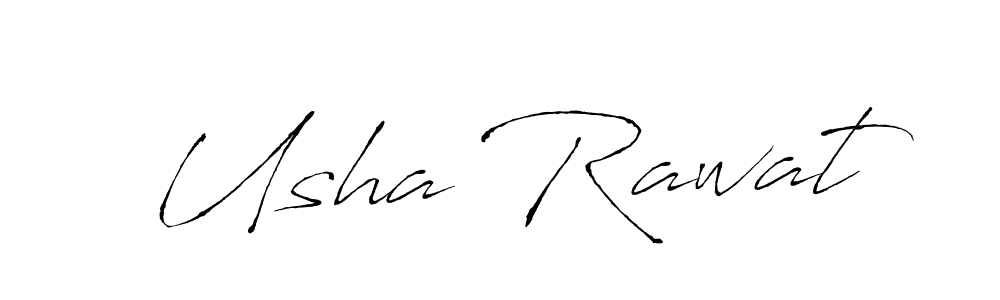 This is the best signature style for the Usha Rawat name. Also you like these signature font (Antro_Vectra). Mix name signature. Usha Rawat signature style 6 images and pictures png