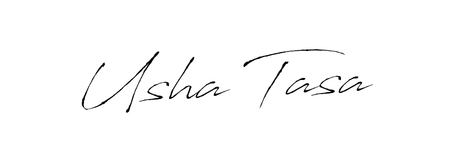 Antro_Vectra is a professional signature style that is perfect for those who want to add a touch of class to their signature. It is also a great choice for those who want to make their signature more unique. Get Usha Tasa name to fancy signature for free. Usha Tasa signature style 6 images and pictures png