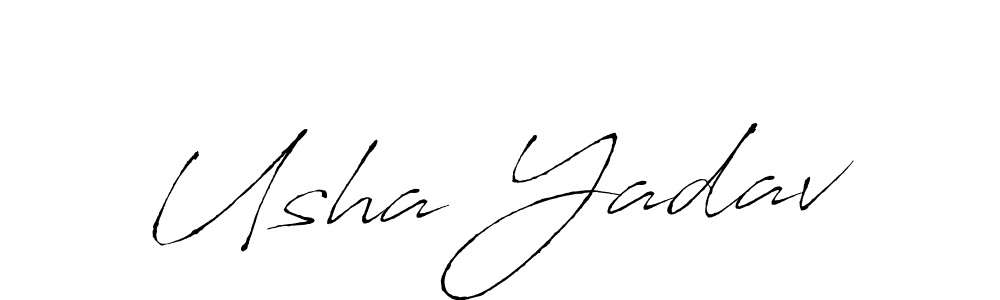 Make a short Usha Yadav signature style. Manage your documents anywhere anytime using Antro_Vectra. Create and add eSignatures, submit forms, share and send files easily. Usha Yadav signature style 6 images and pictures png