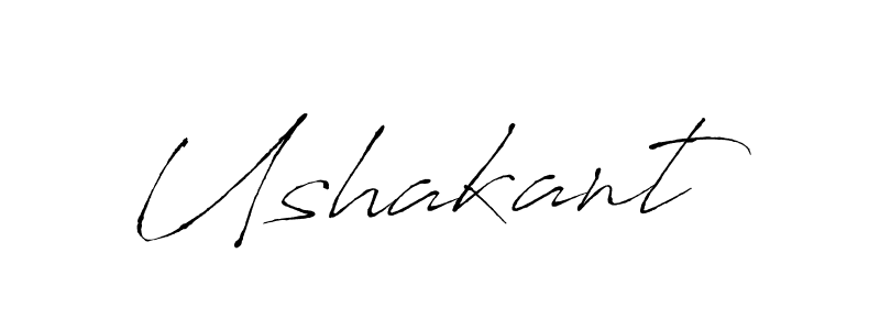 How to make Ushakant signature? Antro_Vectra is a professional autograph style. Create handwritten signature for Ushakant name. Ushakant signature style 6 images and pictures png