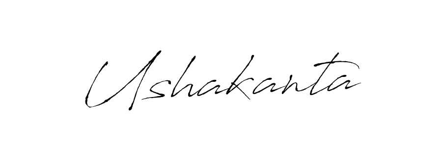 Use a signature maker to create a handwritten signature online. With this signature software, you can design (Antro_Vectra) your own signature for name Ushakanta. Ushakanta signature style 6 images and pictures png