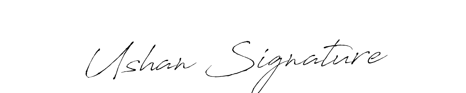 This is the best signature style for the Ushan Signature name. Also you like these signature font (Antro_Vectra). Mix name signature. Ushan Signature signature style 6 images and pictures png