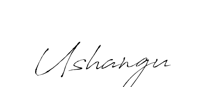 Design your own signature with our free online signature maker. With this signature software, you can create a handwritten (Antro_Vectra) signature for name Ushangu. Ushangu signature style 6 images and pictures png