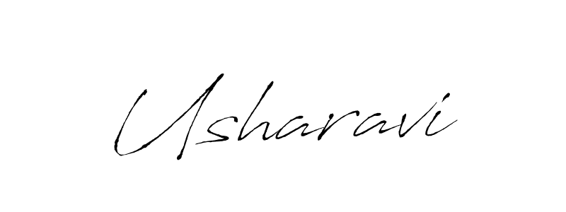 The best way (Antro_Vectra) to make a short signature is to pick only two or three words in your name. The name Usharavi include a total of six letters. For converting this name. Usharavi signature style 6 images and pictures png