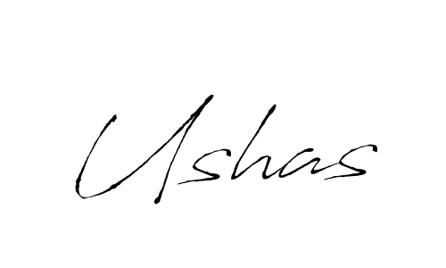 Also we have Ushas name is the best signature style. Create professional handwritten signature collection using Antro_Vectra autograph style. Ushas signature style 6 images and pictures png