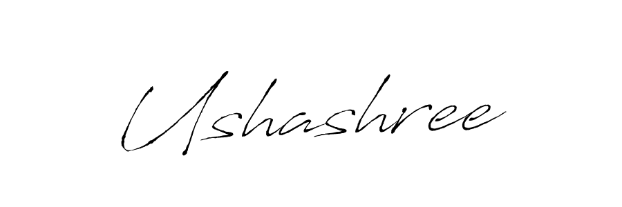 Design your own signature with our free online signature maker. With this signature software, you can create a handwritten (Antro_Vectra) signature for name Ushashree. Ushashree signature style 6 images and pictures png