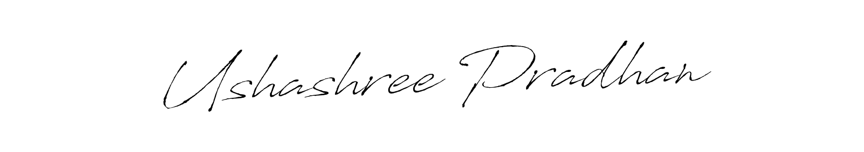 if you are searching for the best signature style for your name Ushashree Pradhan. so please give up your signature search. here we have designed multiple signature styles  using Antro_Vectra. Ushashree Pradhan signature style 6 images and pictures png