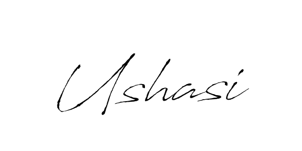 How to make Ushasi name signature. Use Antro_Vectra style for creating short signs online. This is the latest handwritten sign. Ushasi signature style 6 images and pictures png