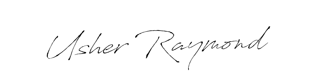 Create a beautiful signature design for name Usher Raymond. With this signature (Antro_Vectra) fonts, you can make a handwritten signature for free. Usher Raymond signature style 6 images and pictures png