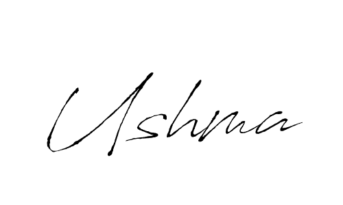 The best way (Antro_Vectra) to make a short signature is to pick only two or three words in your name. The name Ushma include a total of six letters. For converting this name. Ushma signature style 6 images and pictures png