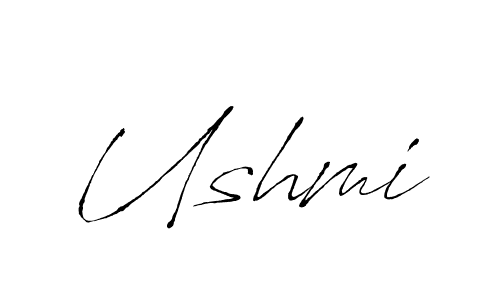 Also we have Ushmi name is the best signature style. Create professional handwritten signature collection using Antro_Vectra autograph style. Ushmi signature style 6 images and pictures png