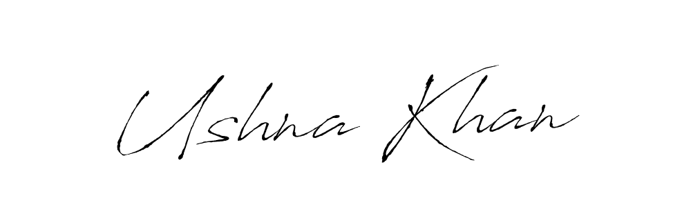 You should practise on your own different ways (Antro_Vectra) to write your name (Ushna Khan) in signature. don't let someone else do it for you. Ushna Khan signature style 6 images and pictures png