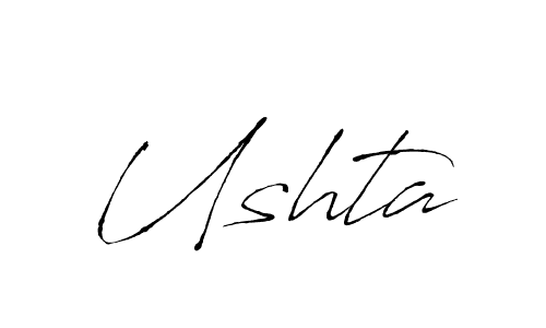 You should practise on your own different ways (Antro_Vectra) to write your name (Ushta) in signature. don't let someone else do it for you. Ushta signature style 6 images and pictures png