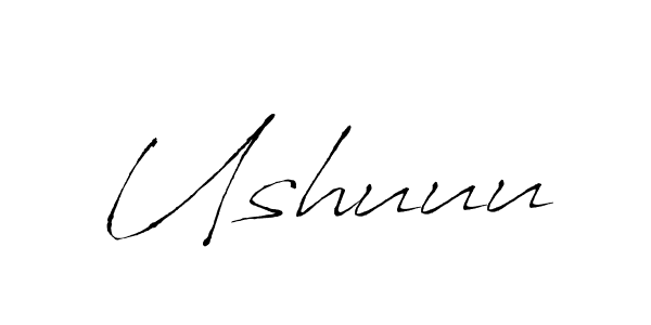 How to Draw Ushuuu signature style? Antro_Vectra is a latest design signature styles for name Ushuuu. Ushuuu signature style 6 images and pictures png