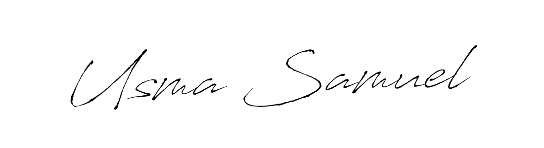 Make a short Usma Samuel signature style. Manage your documents anywhere anytime using Antro_Vectra. Create and add eSignatures, submit forms, share and send files easily. Usma Samuel signature style 6 images and pictures png