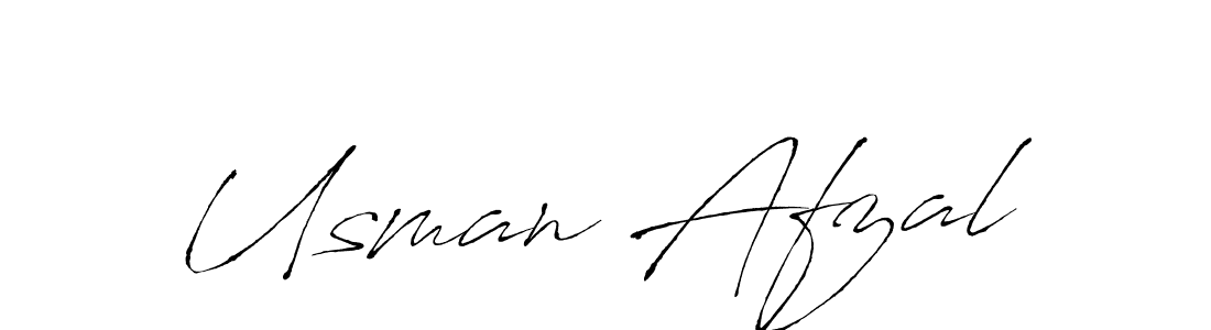 Create a beautiful signature design for name Usman Afzal. With this signature (Antro_Vectra) fonts, you can make a handwritten signature for free. Usman Afzal signature style 6 images and pictures png