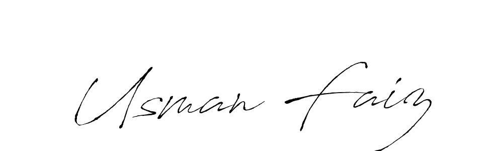 You should practise on your own different ways (Antro_Vectra) to write your name (Usman Faiz) in signature. don't let someone else do it for you. Usman Faiz signature style 6 images and pictures png