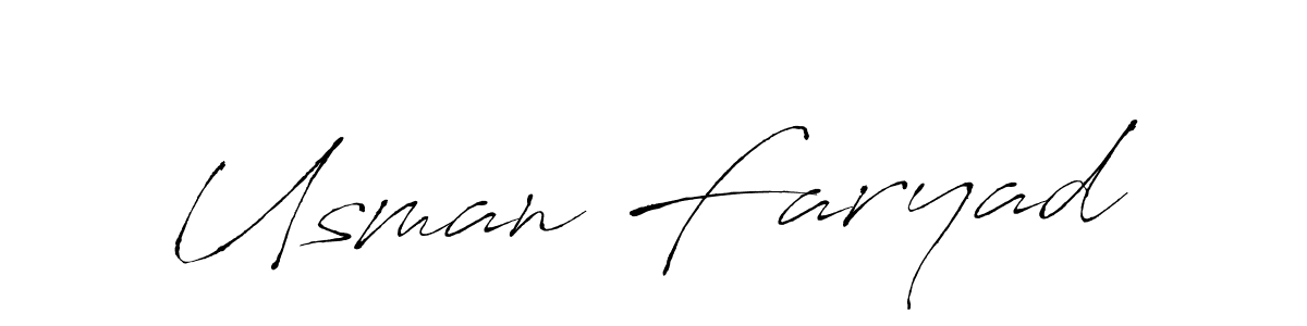 You should practise on your own different ways (Antro_Vectra) to write your name (Usman Faryad) in signature. don't let someone else do it for you. Usman Faryad signature style 6 images and pictures png