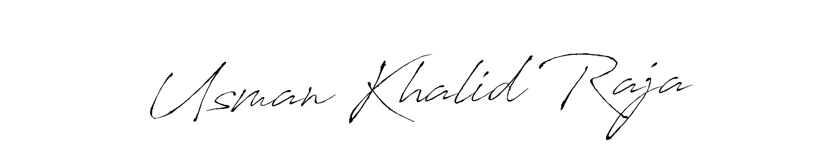 Similarly Antro_Vectra is the best handwritten signature design. Signature creator online .You can use it as an online autograph creator for name Usman Khalid Raja. Usman Khalid Raja signature style 6 images and pictures png